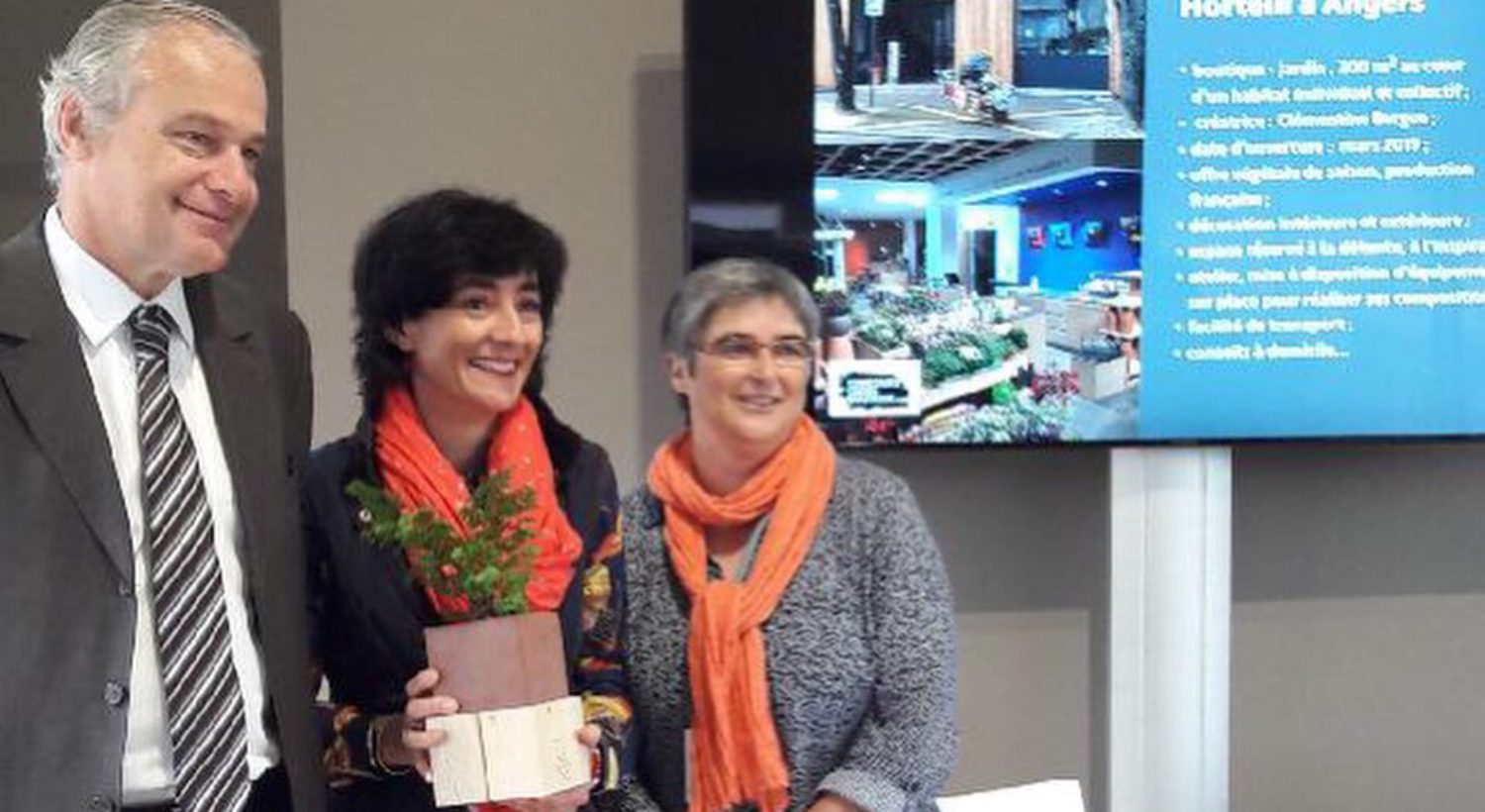 Prix de la green boutique 2019 pour le magasin de plantes Hortelli