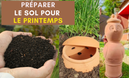 Préparer le sol pour le printemps
